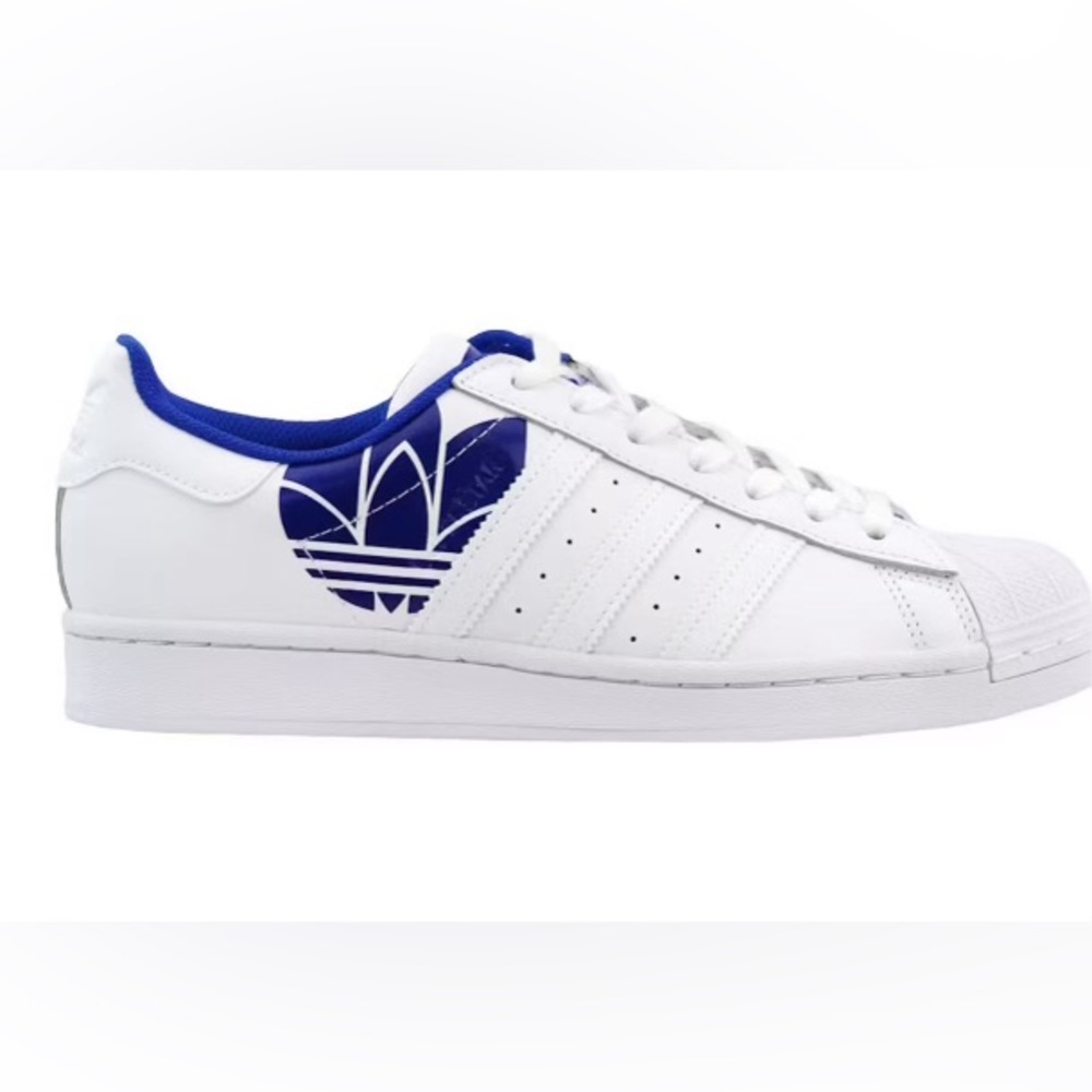 Adidas superstar shoes Royal blue trefoil